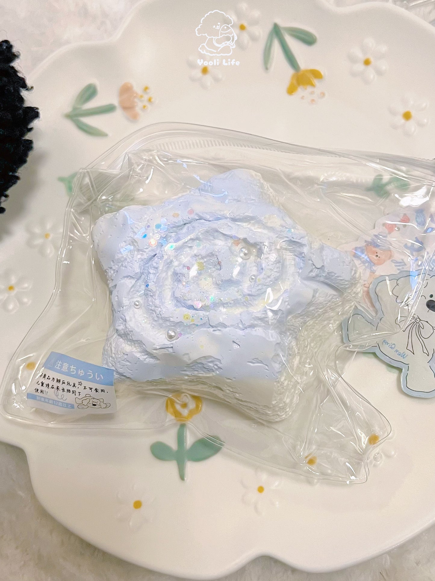 Ice Blue Series Taba Squishy