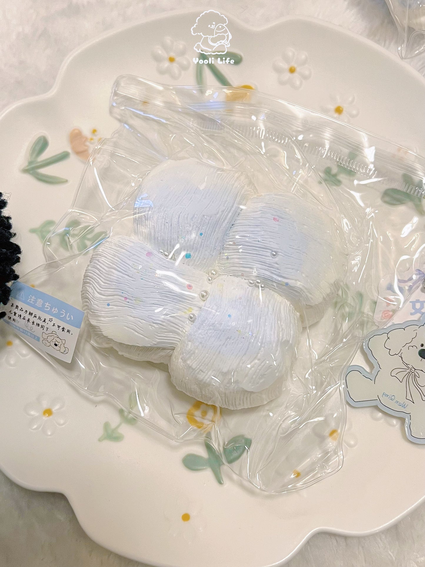 Ice Blue Series Taba Squishy