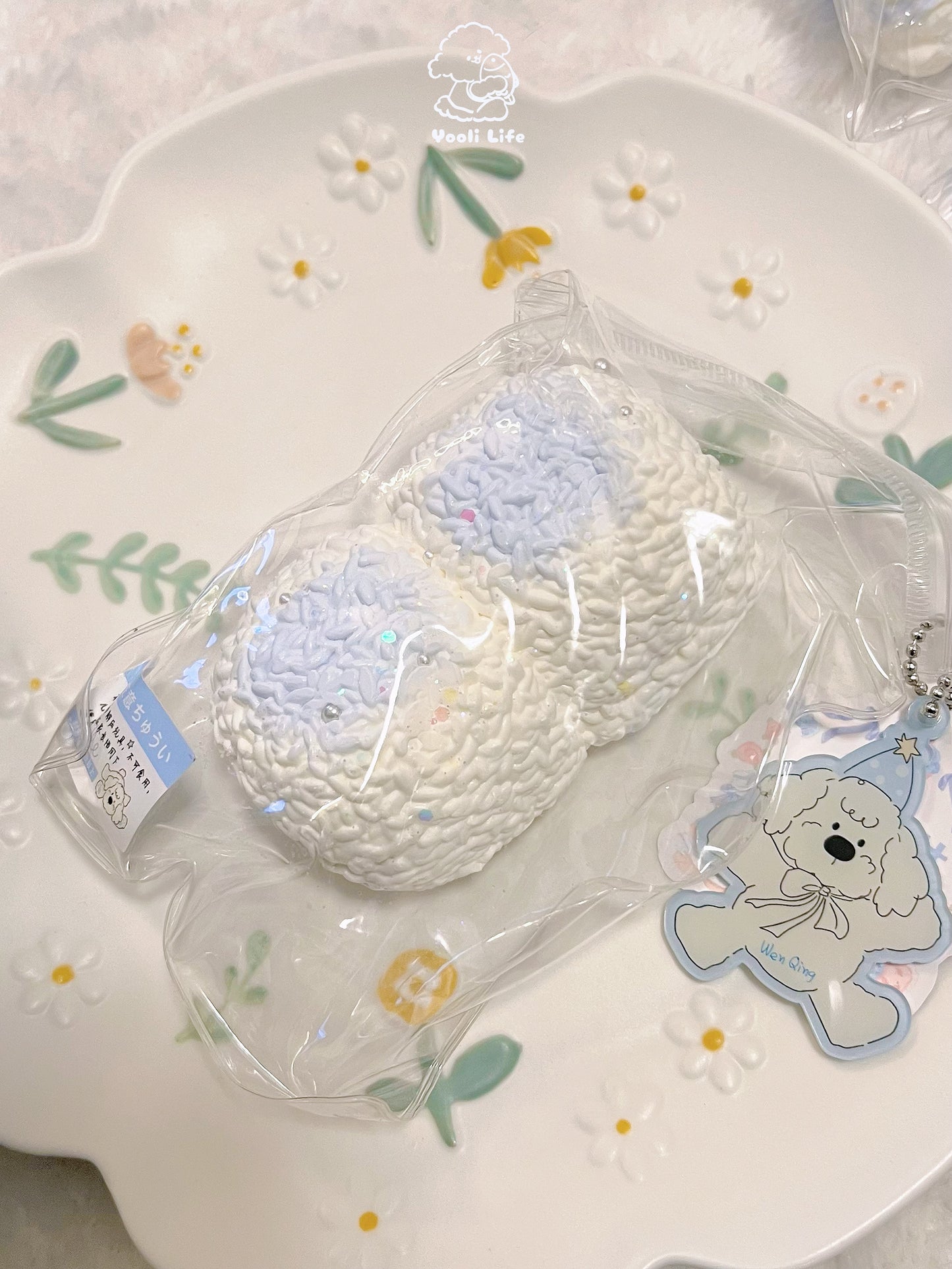 Ice Blue Series Taba Squishy