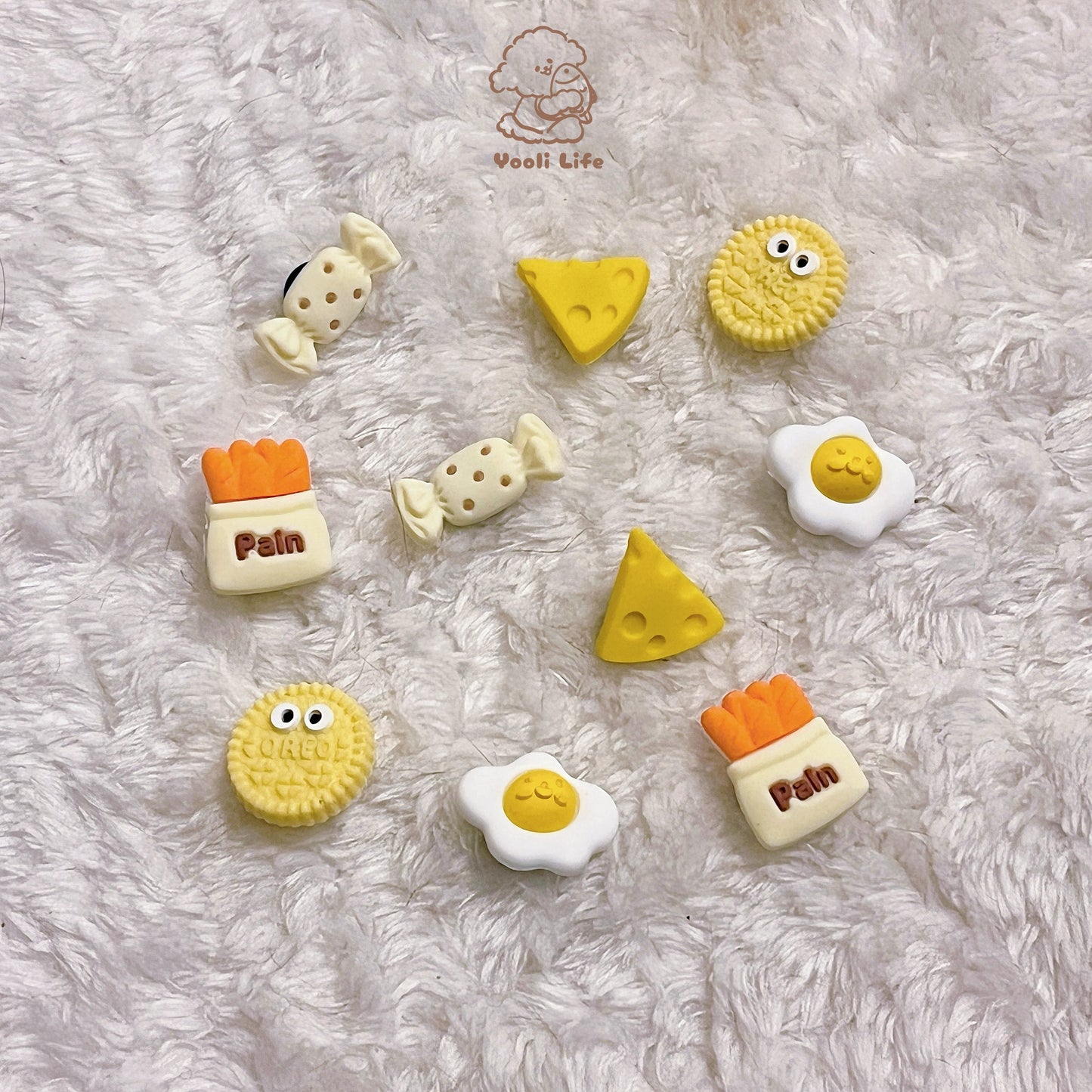 Cheese Hole Shoes Decoration