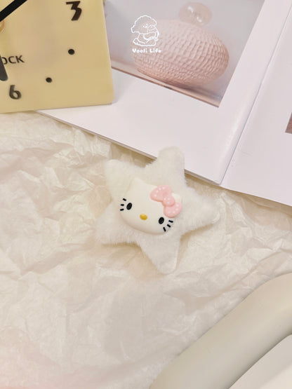 Kitten Hair Scrunchie & Clip