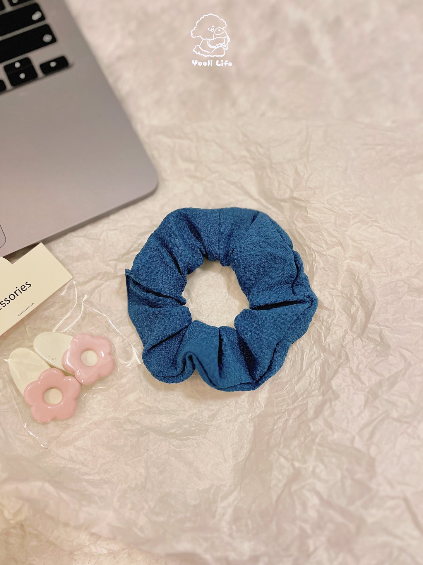 Minimalist & Cozy Hair Scrunchie Set