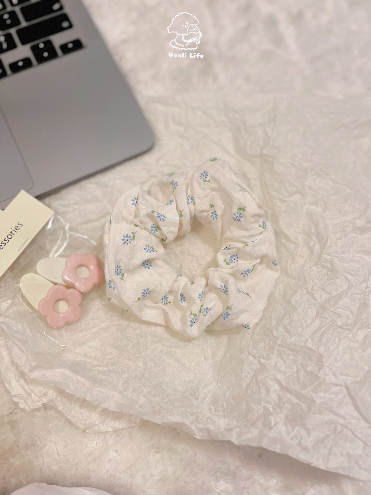 Minimalist & Cozy Hair Scrunchie Set