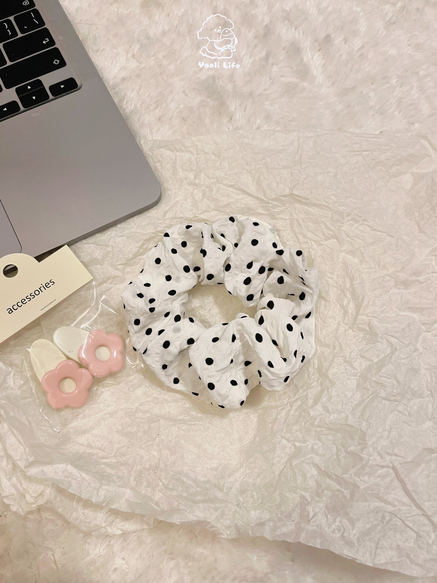 Minimalist & Cozy Hair Scrunchie Set