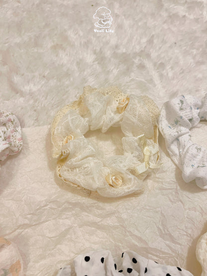 Minimalist & Cozy Hair Scrunchie Set