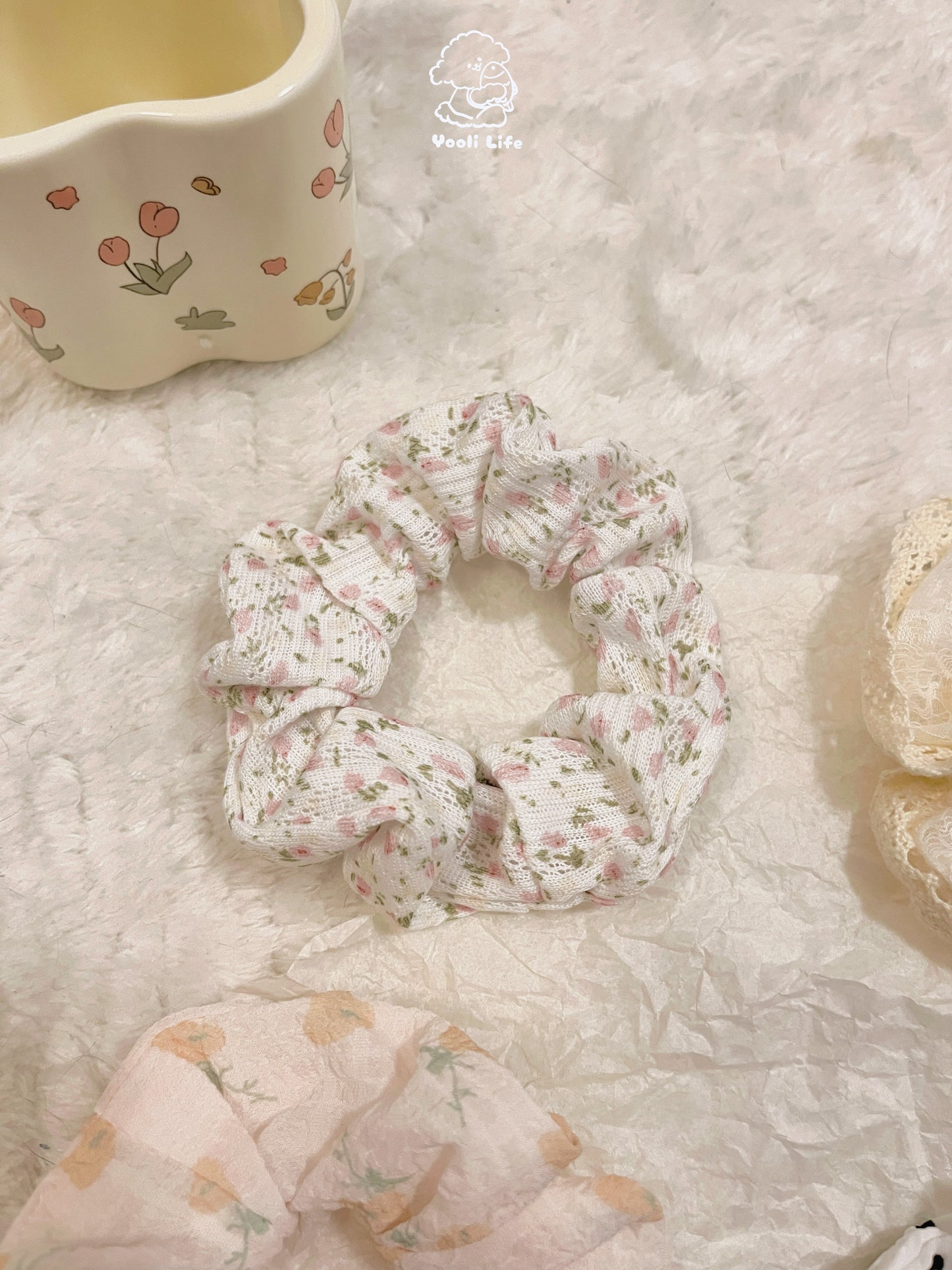 Minimalist & Cozy Hair Scrunchie Set
